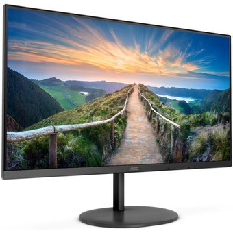  Монитор AOC Q27V4EA черный 