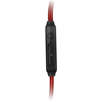  Наушники SVEN E-292M (SV-021320) внутриканальные с микрофоном черный-красный пульт 