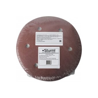  Круг шлифовальный абразивный Sturm! DWS6010SL-9180 , d=225мм 