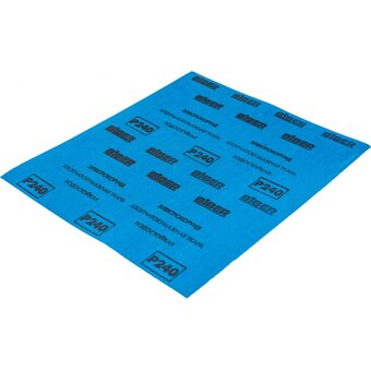  Шкурка шлифовальная на тканевой основе водостойкая Biber 70659 тов-165716 Р240 230x280мм 