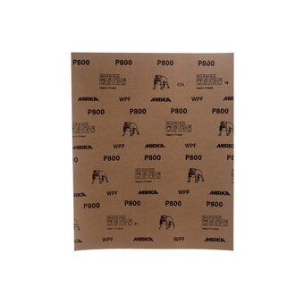  Водостойкая шлифовальная бумага наждачная MIRKA WPF Р 800 2110105081RU 230*280 