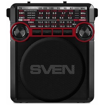  Портативный радиоприемник SVEN SRP-355 Red 