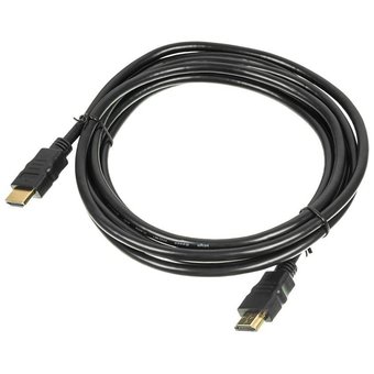  Кабель аудио-видео Buro HDMI 1.4 HDMI (m)/HDMI (m) 3м Позолоченные контакты черный (BHP HDMI V1.4 3M LOCK) 