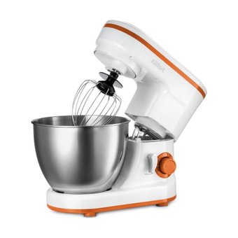  Миксер планетарный Kitfort КТ-3045-3 белый/оранжевый 