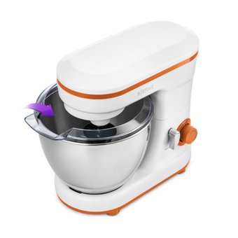  Миксер планетарный Kitfort КТ-3045-3 белый/оранжевый 