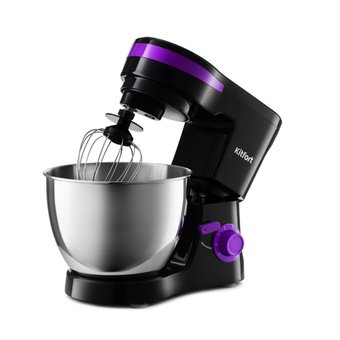  Миксер планетарный Kitfort КТ-3044-1 черный/фиолетовый 