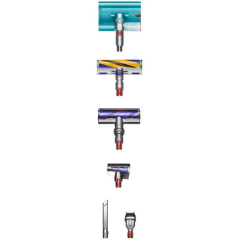  Пылесос ручной Dyson V15S (SV47) DT Submarine (449798-01) 660Вт голубой 