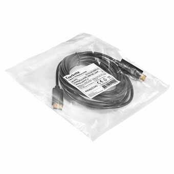  Кабель ExeGate EX294711RUS DisplayPort-HDMI EX-CC-DP-HDMI-5.0 (20M/19M, 5м, экран) 