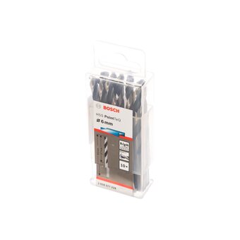  Спиральное сверло Bosch HSS PointTeQ 2608577228 6.0 мм 