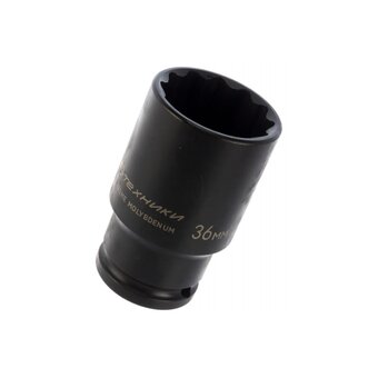  Головка ударная 12-гранная удлиненная Дело Техники 662236 36 мм 1/2" 50/10 