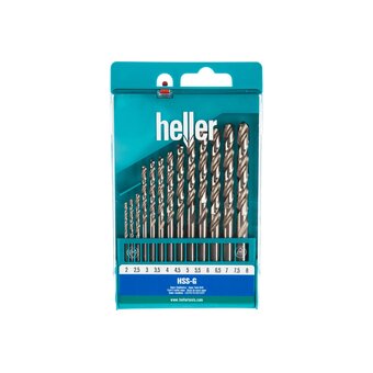  Набор свёрл по металлу Heller HSS-G TD17733 2/2.5/3,7,5/8 