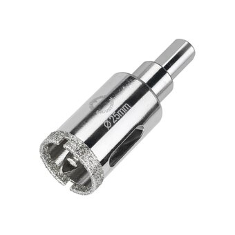  Коронка алмазная по керамограниту с центрирующим сверлом Diamond Industrial DIDCSC025 25мм 