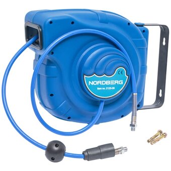  Шланг воздушный на катушке NORDBERG 2125-08 PVC 8x12мм 