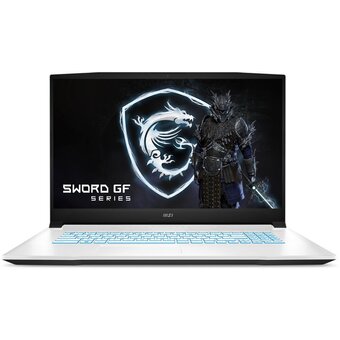  Ноутбук MSI Sword 17 A12VE-809RU (9S7-17L522-809) Core i7 12650H 16Gb SSD512Gb nVidia GeForce RTX4050 6Gb 17.3" IPS FHD (1920x1080) Win11H white 