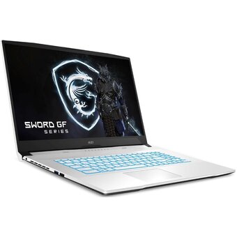  Ноутбук MSI Sword 17 A12VE-809RU (9S7-17L522-809) Core i7 12650H 16Gb SSD512Gb nVidia GeForce RTX4050 6Gb 17.3" IPS FHD (1920x1080) Win11H white 