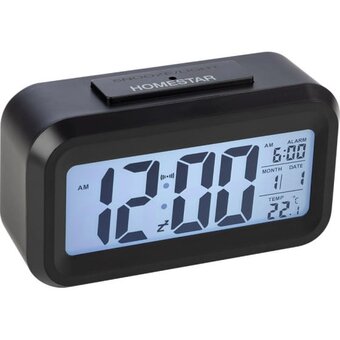  Часы электронные HOMESTAR HS-0110 черные 