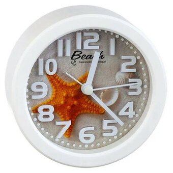  Часы-будильник Perfeo Quartz PF_C3145 звезда 