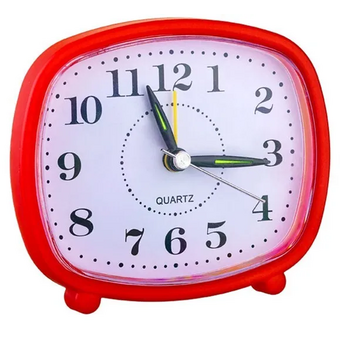  Часы-будильник Perfeo Quartz PF_C3102 красные 