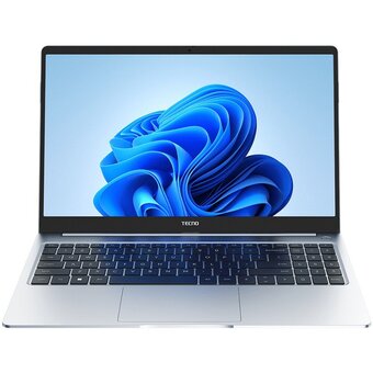  Ноутбук TECNO Megabook T1 T15DA (4894947004957) R5 5560U 16Gb SSD 512Gb AMD Radeon Graphics 15,6 FHD IPS Cam 70Вт*ч No OS Silver 