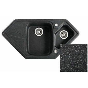  Мойка MAUNFELD Torro 220 613 012 black Metalic 