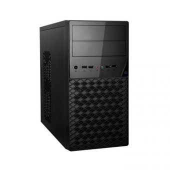  Корпус ExeGate EX284032RUS Minitower BA-203U Black, mATX, без БП, 2*USB+1*USB3.0, Audio 