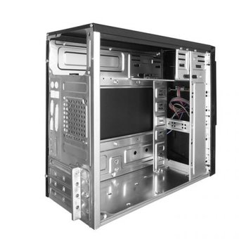  Корпус ExeGate EX284022RUS Minitower BA-201 Black, mATX, без БП, 2*USB, Audio 