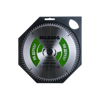  Диск пильный Hilberg Industrial Дерево HW302 300x30x80Т 