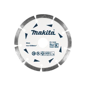  Диск алмазный Makita D-52788 сегмент по бетону/мрамору 230х22,23х7 