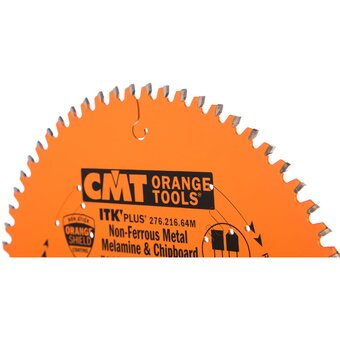  Диск пильный по алюминию CMT 276.216.64M 216x2.2 1.6x30 Z64 TCG NEG-6 