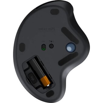  Трекбол Logitech Ergo M575 (910-005875) графитовый оптическая 2000dpi беспроводная BT 