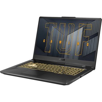  Ноутбук Asus FX706HEB-HX103 90NR0713-M03690 grey (Core i5 11400H/8Gb/512Gb SSD/3050Ti 4Gb/Dos) 