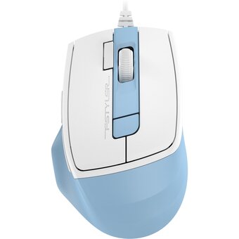  Мышь A4Tech Fstyler FM45S Air (FM45S Air USB (Lcy Blue)) голубой/белый оптическая 2400dpi 