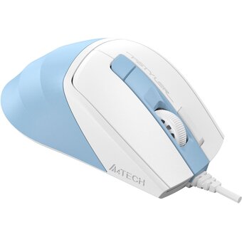  Мышь A4Tech Fstyler FM45S Air (FM45S Air USB (Lcy Blue)) голубой/белый оптическая 2400dpi 
