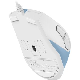  Мышь A4Tech Fstyler FM45S Air (FM45S Air USB (Lcy Blue)) голубой/белый оптическая 2400dpi 