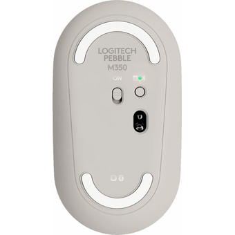  Мышь Logitech M350 Pebble Bluetooth Mouse - SAND (910-006751) 