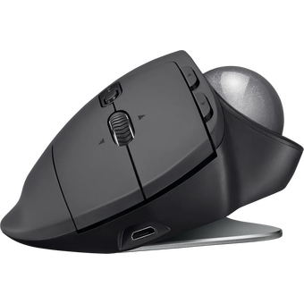  Трекбол Logitech Trackball MX Ergo (910-005182) графитовый оптическая 2048dpi беспроводная BT 