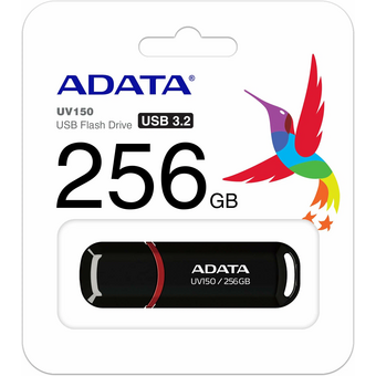  USB-флешка A-Data 256Gb AUV150-256G-RBK USB3.0 черный 