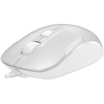  Мышь A4Tech Fstyler FM26 (FM26 USB (Icy White)) серебристый/белый оптическая 2000dpi 