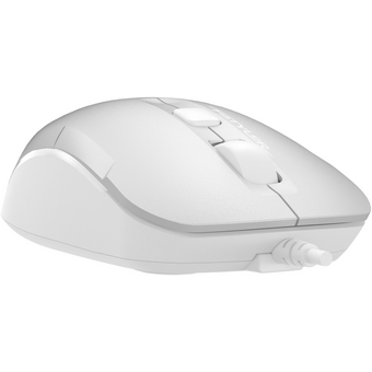  Мышь A4Tech Fstyler FM26 (FM26 USB (Icy White)) серебристый/белый оптическая 2000dpi 