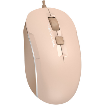  Мышь A4Tech Fstyler FM26S (FM26S USB (Cafe Latte)) бежевый/коричневый оптическая 2000dpi 