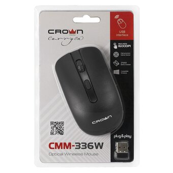  Беспроводная мышь Crown CMM-336W 