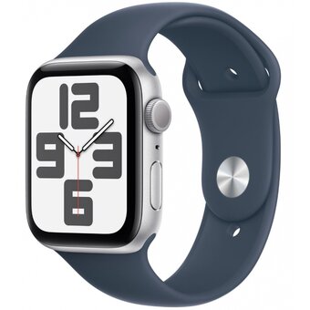 Смарт-часы Apple Watch A2723 SE2v2 MREC3SE/A 44mm Silver Alu/Storm Blue S/B-S/M 