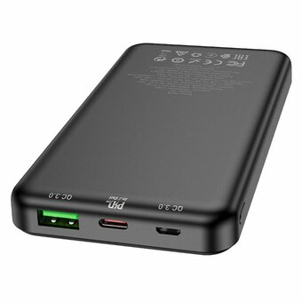  Аккумулятор внешний резервный HOCO J87A Tacker PD20W, QC3.0 10000mAh (чёрный) 