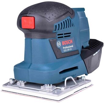  Машинка шлифовальная плоская вибрационная BOSCH GSS 18V-10 соло без акб и зу 06019D0200 