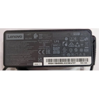  Адаптер питания LENOVO Thinkcentre 4X21J81449 65W AC Slim Tip 