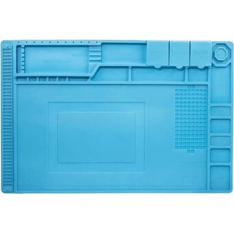  Термостойкий магнитный коврик для пайки и ремонта QUICKO T-501 ( QTST501) 450x300мм 