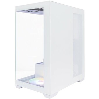  Корпус 1STPLAYER Miku Mi7 White (Mi7-WH-2F1R-W-1F1-W) / ATX / 3x120mm LED fans 