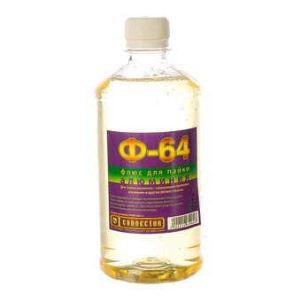  Флюс для пайки алюминия Connector Ф-64 (F64-500) 0,5 л 