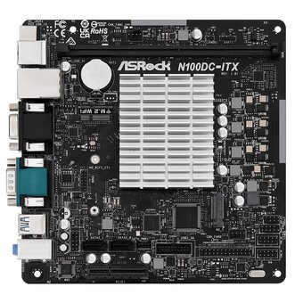  Материнская плата ASRock N100DC-ITX, RTL 