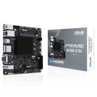  Материнская плата ASUS Prime N100I-D D4-CSM 90MB1F70-M0EAYC 